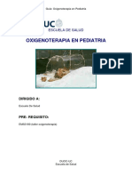 Oxigenoterapia en Pediatria PDF