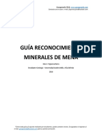 Guia Reconocimiento Minerales de Menas PDF