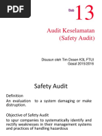 Bab 13 Safety Audit