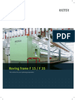 Roving Frame F 15 / F 35