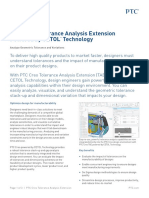 PTC Creo Tolerance Analysis Datasheet