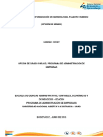 Presentación General Diplomado de Profundizacion Gerencia Del Talento Humano 2015-2-1