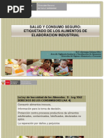 Etiquetado de Los Alimentos Digesa