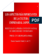 Los Aspectos Más Importantes de La Cultura Empresarial Japonesa