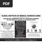 GIMS MCI Coaching Institute Hyderabad (Fmge)