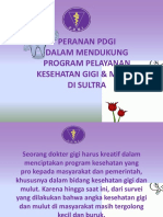 Peran Pdgi