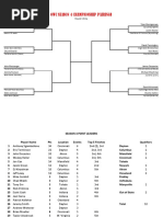 Owc Season 4 Championship Pairings: Round 1 Only