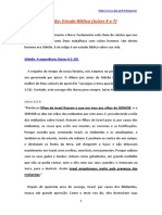 Gideão Estudo Bíblico Juízes 6 e 7 PDF