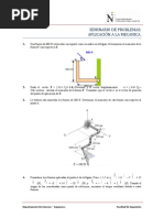 Problemas de La Aplicacion A La Mecanica