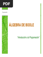 Algebra de Boole