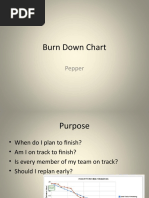 Burn Down Chart