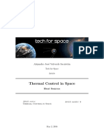 Thermal Control in Space: Alejandro Jos e Valverde Sacrist An