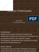 KONSEP PEMASARAN New