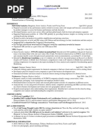 Varun Sanghi - Resume