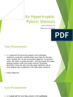 Pyloric Stenosis