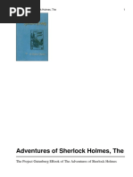 Adventures of Sherlock Holme PDF