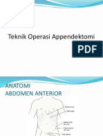 Apendisitis Apendiktomi Operasi