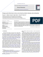 Change-Point Detection in Time Series Data by Relative Density-Ratio Estimation