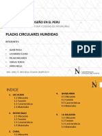 Plazas Circulares Hundidas