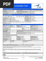 Pre-Course Assessment Form v3 Fillable Vect