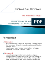 TEKNIK KONSERVASI DAN PRESERVASI - Aris PDF