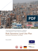 Risk Sensitive Land Use Plan, Kathmandu