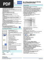 SIL 3 Relay Output Module DIN-Rail Models D1092S, D1092D: Characteristics: Technical Data