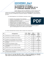 Fiche Estimative