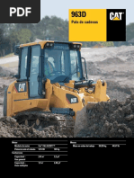 Cargadores de Orugas Cat Specalog 963d Track Loader