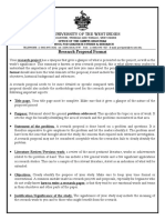 Research Proposal Format