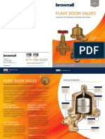 Brownall Plant Room Valves