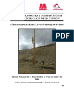 Informe de Avance de Obra