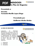 Plan de Negocio Guillermo Idrobo