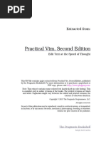 Practical Vim, Second Edition: Extracted From