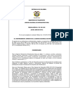 Acta Administ Resolucion de Adjudicacion 1110 de 30.06.15