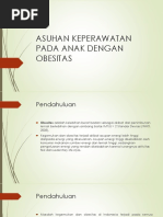 Asuhan Keperawatan Pada Anak Dengan Obesitas