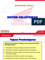 Sistem Listrik Sepeda Motor Honda