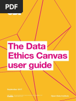 ODI The Data Ethics Canvas User Guide 2017-09-13