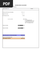 Car Park Extract Calculation