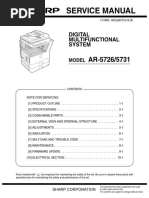 Sharp AR-5726 AR-5731 SM PC