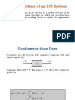 Eigenfunctions of LTI System