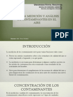 Medición de Contaminantes en El Aire