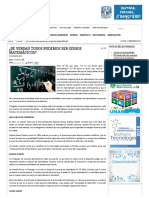 ¿De Verdad Todos Podemos Ser Genios Matemáticos - Investigación y Desarrollo