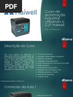 Curso de Automação Industrial Utilizando o CLP Haiwell - Aula 1