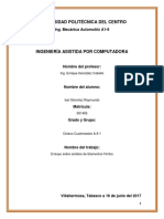 Ensayo de Ingeniería Asistida Por Computadora Unidad 1