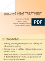 Welding Heat Treatment