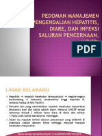 Pedoman Manajemen Pengendalian Hepatitis, Diare, Dan Tifoid