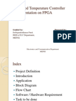 PID Based Temperature Controller Implementation On FPGA