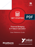 Xtratherm Thermal Bridging Y Value Calc Guide