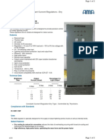 Constant Current Regulators - Dry: Compliances